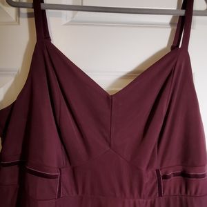 Victorian/Deco Style Gown with Velvet